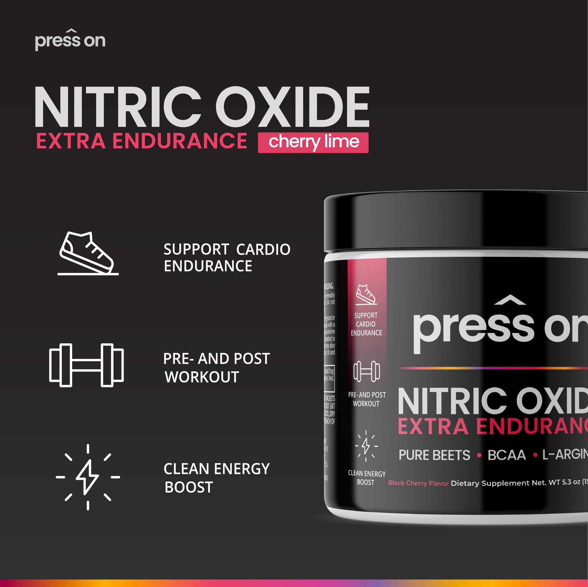 Nitric Oxide Beets Tablets + Extra Endurance Beets ( Bundle)