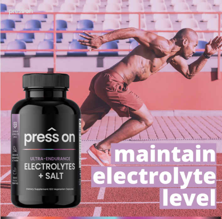 Press On Complete Electrolyte Supplement Pills High Absorption |  Salt Electrolytes